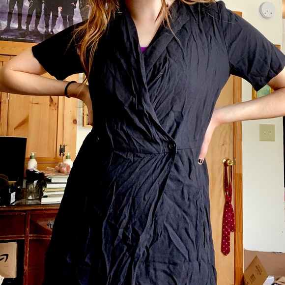 Minimalist Black Dress HOPE by Ringstrand Soderberg - Picture 3 of 4